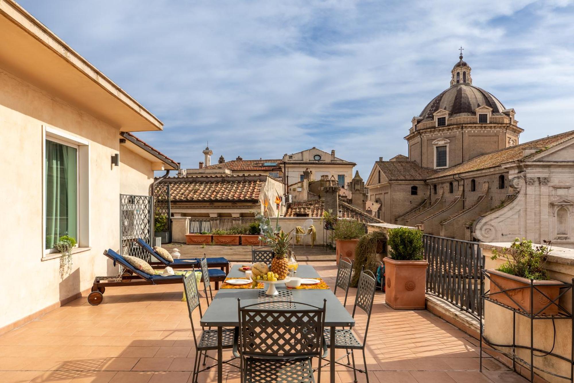 Penthouse Rome Capitol Lägenhet Exteriör bild
