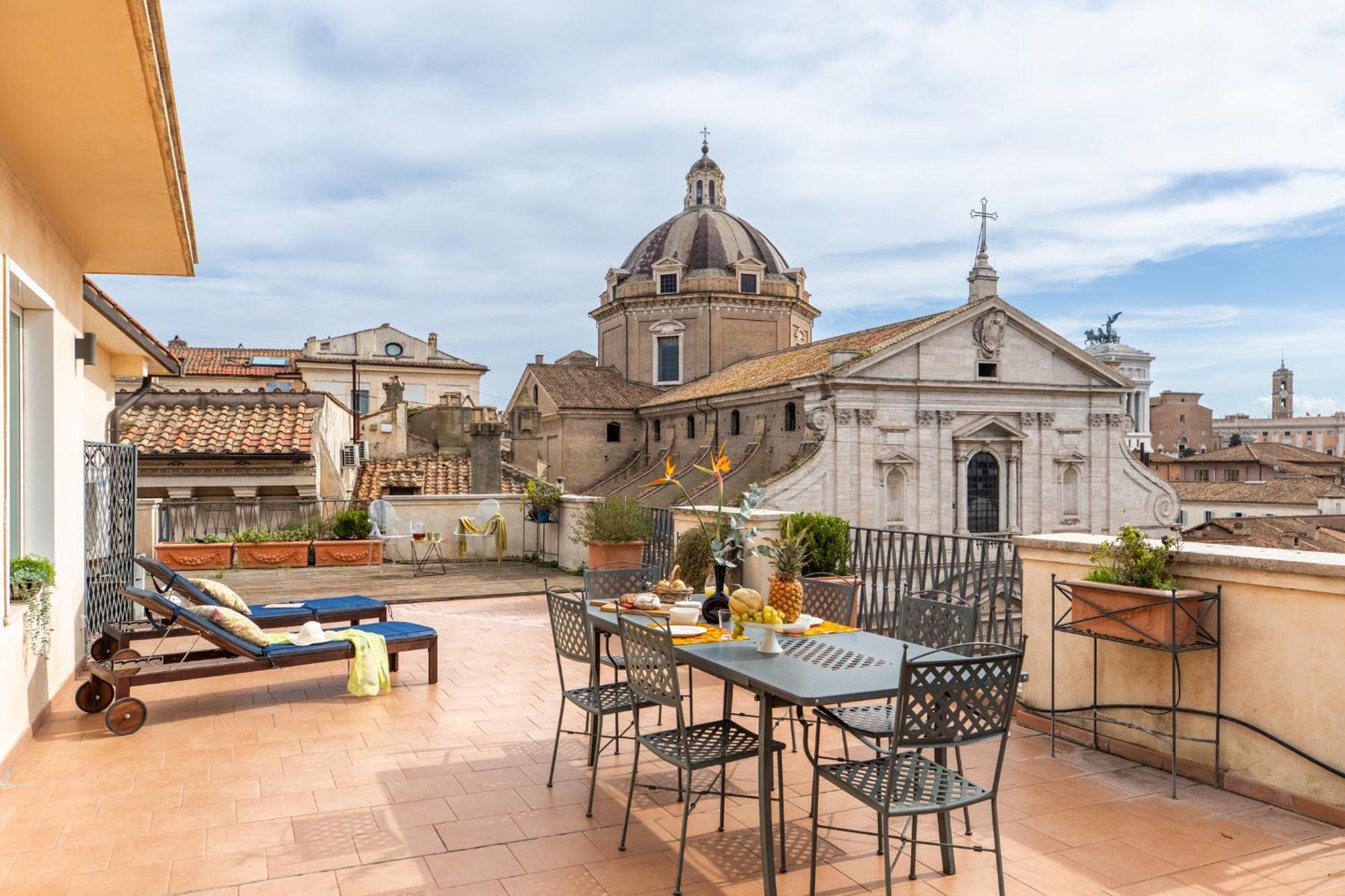 Penthouse Rome Capitol Lägenhet Exteriör bild