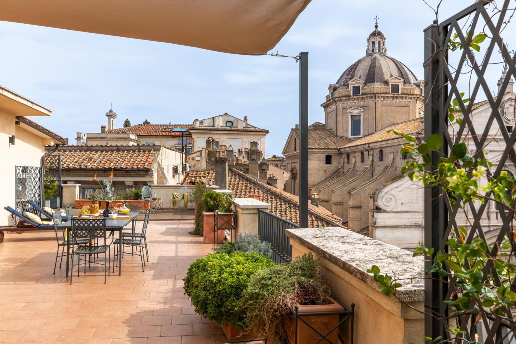 Penthouse Rome Capitol Lägenhet Exteriör bild