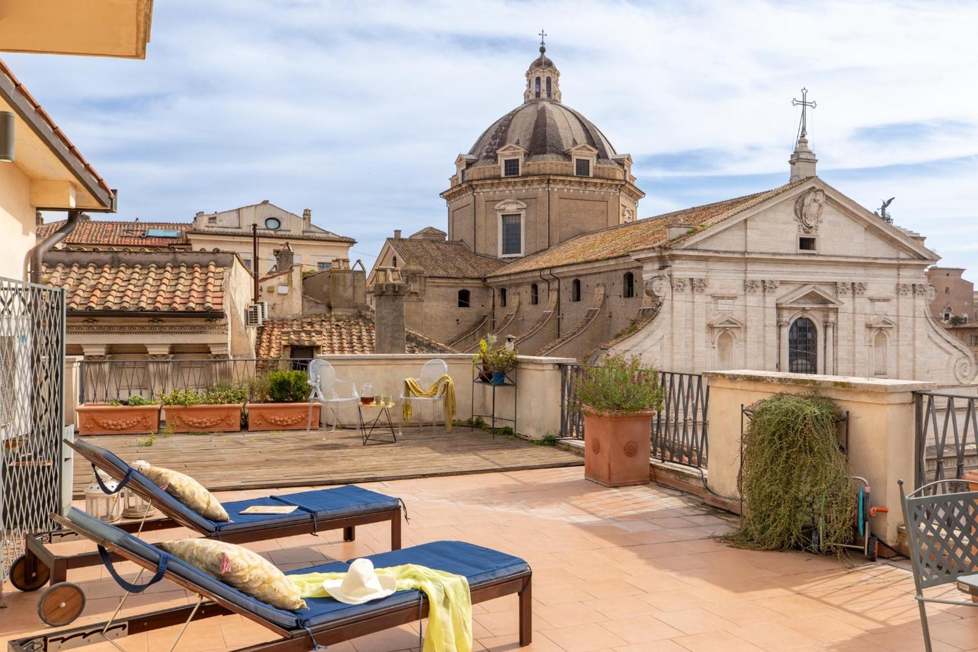 Penthouse Rome Capitol Lägenhet Exteriör bild