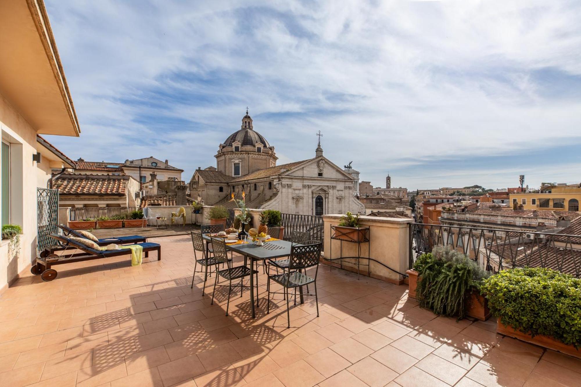 Penthouse Rome Capitol Lägenhet Exteriör bild