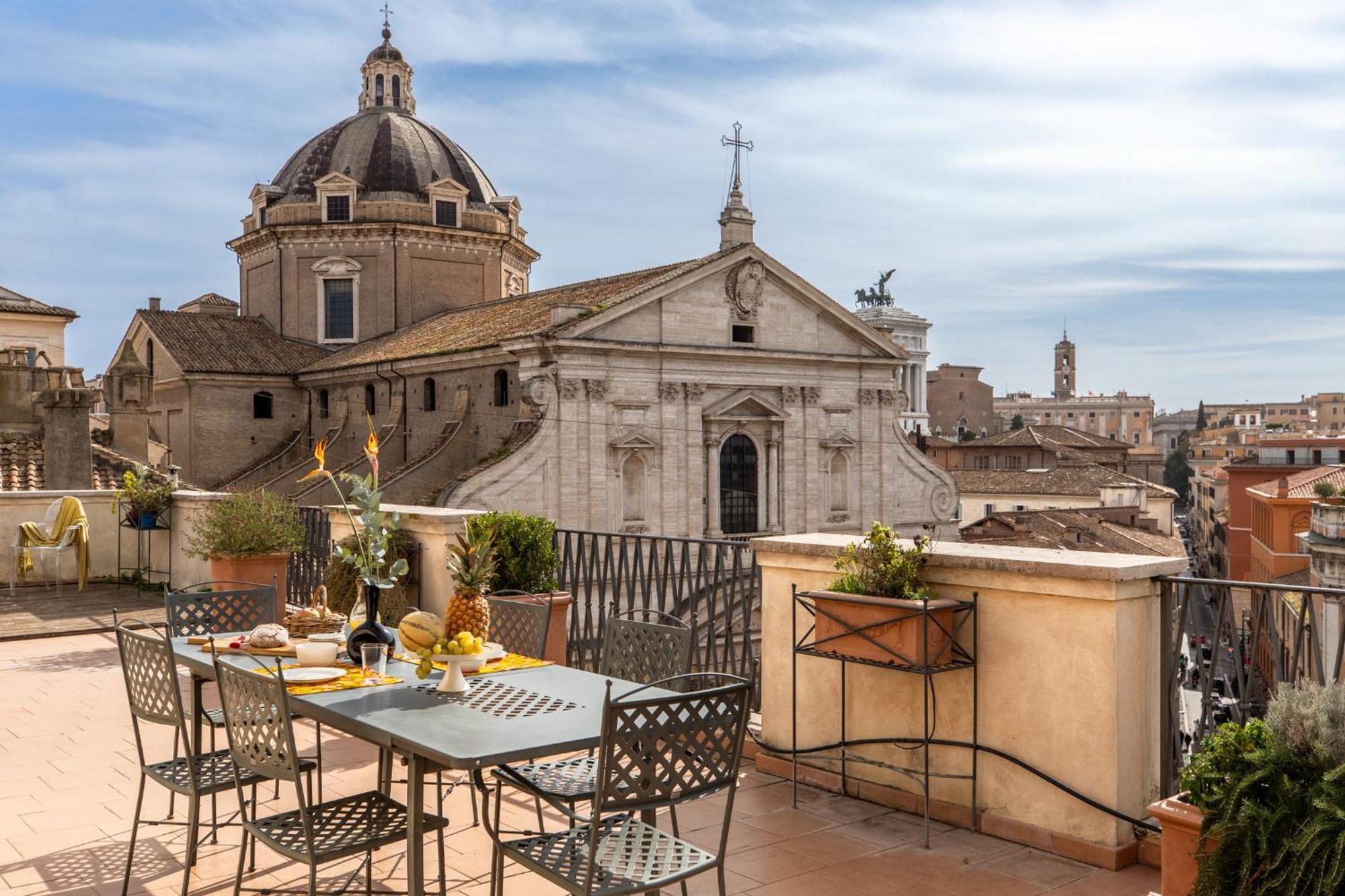 Penthouse Rome Capitol Lägenhet Exteriör bild