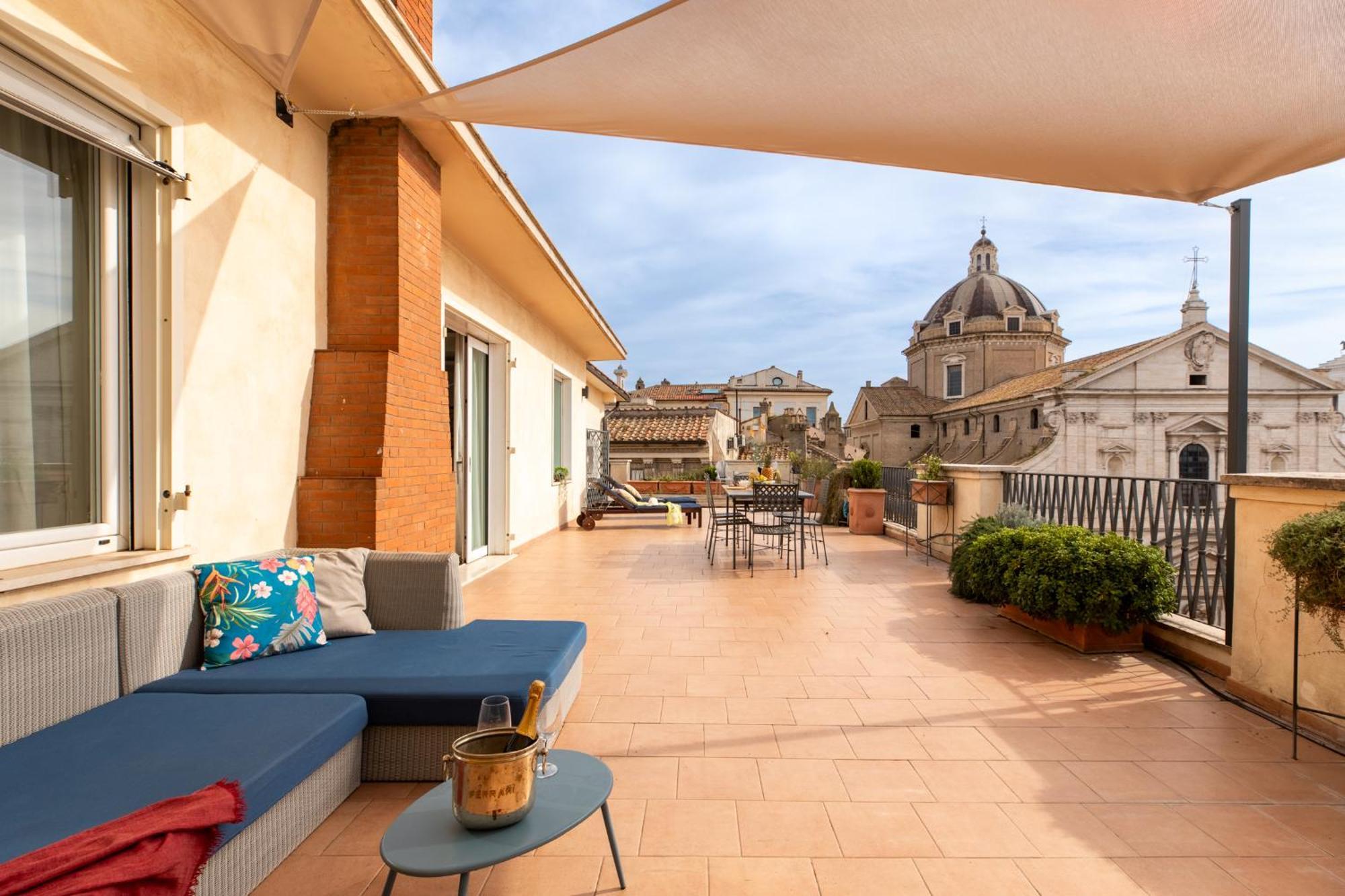 Penthouse Rome Capitol Lägenhet Exteriör bild