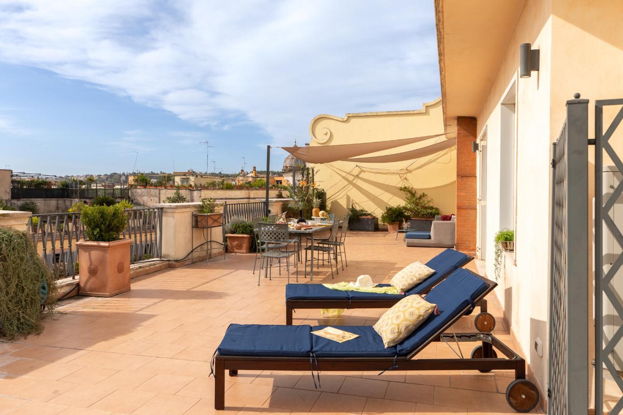 Penthouse Rome Capitol Lägenhet Exteriör bild
