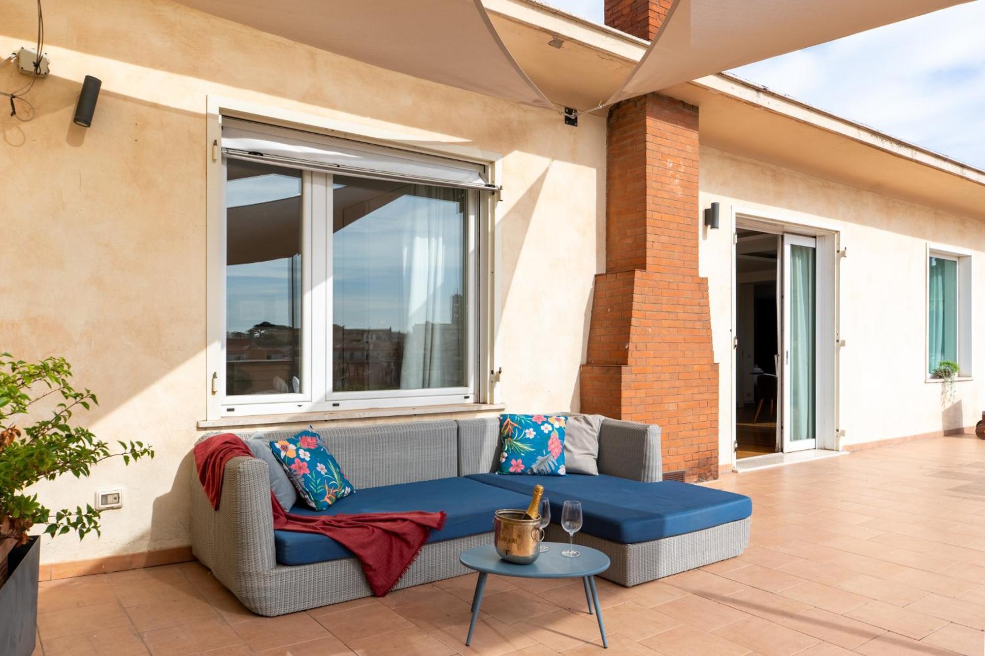 Penthouse Rome Capitol Lägenhet Exteriör bild