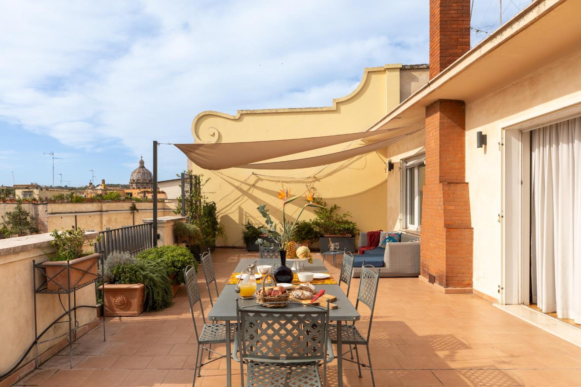 Penthouse Rome Capitol Lägenhet Exteriör bild
